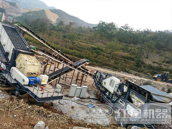 反擊破移動(dòng)式破碎站 反擊破移動(dòng)式破碎站