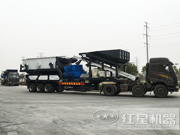 制砂機(jī)移動(dòng)式破碎站 制砂機(jī)移動(dòng)式破碎站