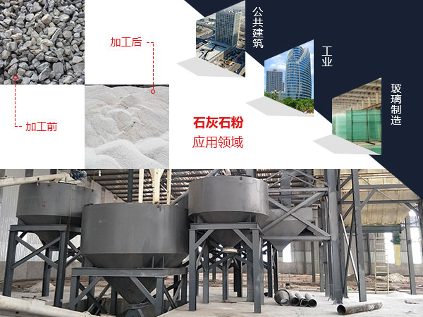 石灰石粉的應(yīng)用