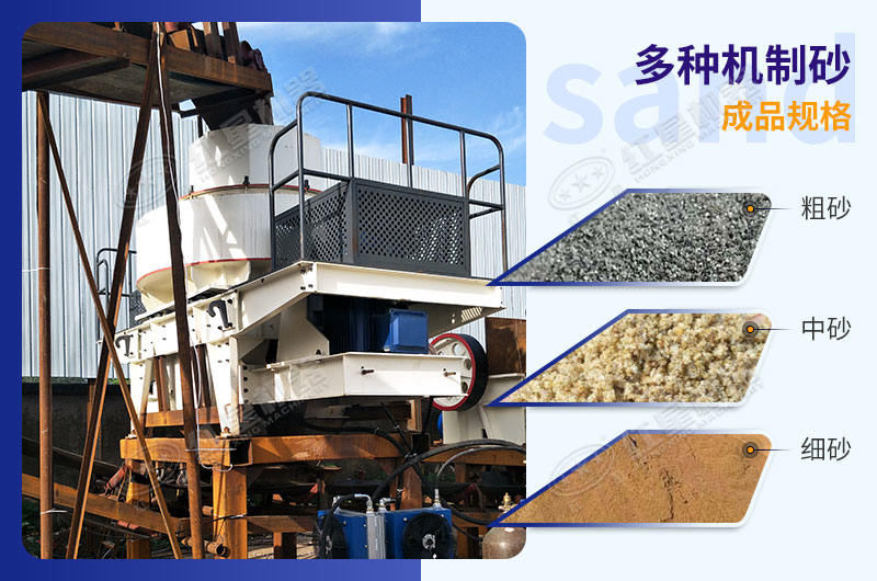 多種規(guī)格的機(jī)制砂