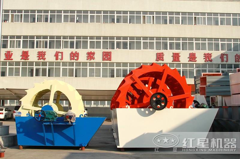 洗砂機(jī)實(shí)拍