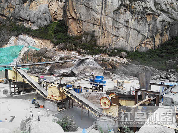 河石制砂機(jī)與其他設(shè)備組合使用